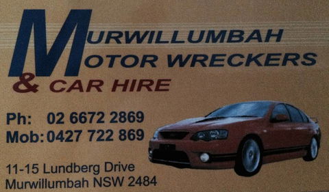 Murwillumbah Motor Wreckers - Australian Directory 1