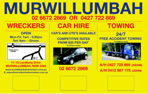 Murwillumbah Motor Wreckers - Australian Directory 2