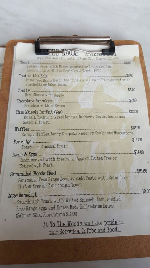 To The Woods - Australian Directory 13