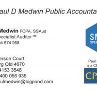 Paul D Medwin FCPA SSAud - Australian Directory