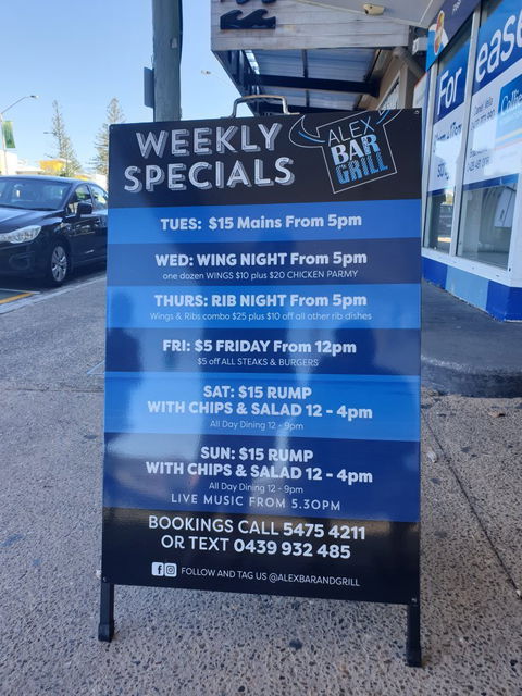 The Alex Bar & Grill - Australian Directory 5