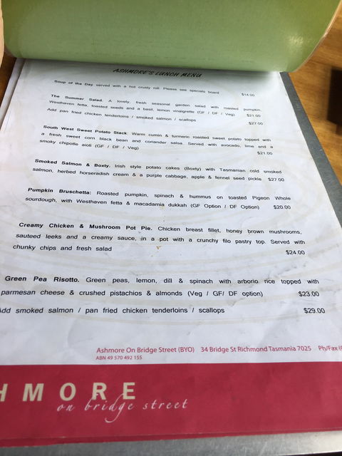 Ashmore On Bridge Street - Australian Directory 1