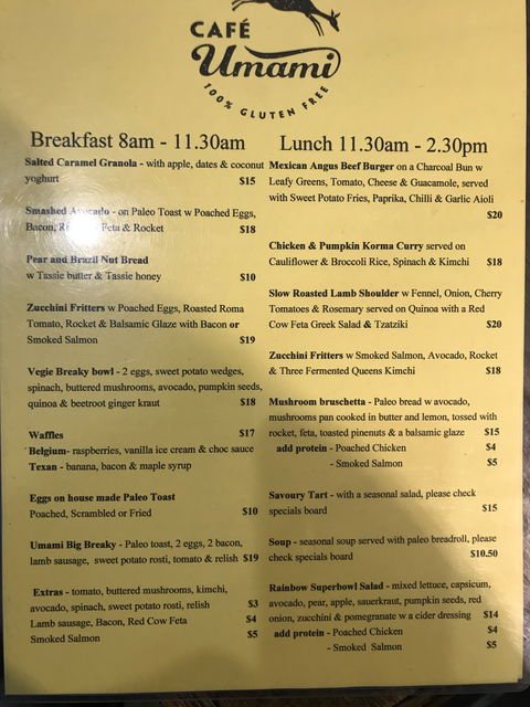 Cafe Umami - Australian Directory 1