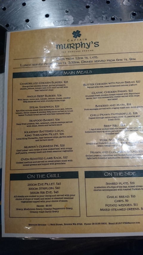 Captain Murphy's Irish Pub - Australian Directory 1