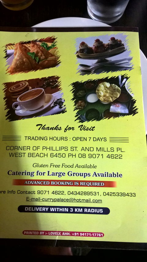 Curry Palace - Australian Directory 5