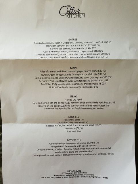 The Cellar Kitchen - Australian Directory 7