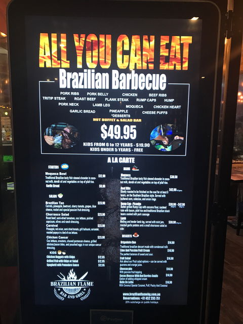 Brazilian Flame Bar And Grill - Australian Directory 2