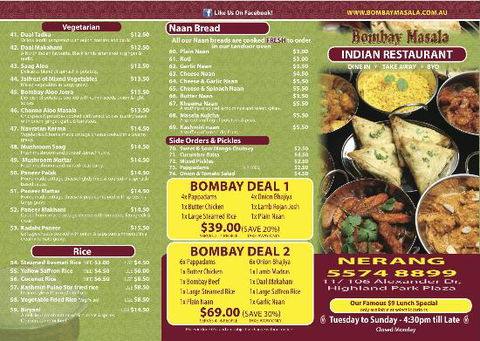 Bombay Masala Nerang - Australian Directory 0