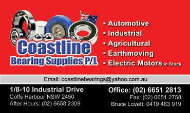 Coastline Bearing Supplies Pty Ltd - Australian Directory 2