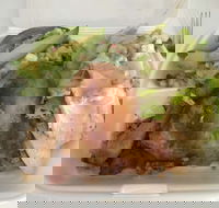 Flaming Healthy Charcoal Chicken  Salad - Australian Directory