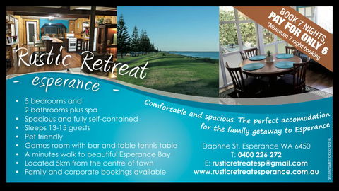 Rustic Retreat Esperance - Australian Directory 33