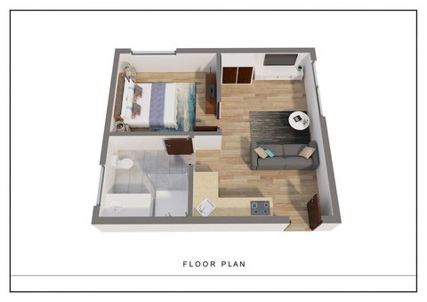 1 Bedroom Apt With Air-Conditioning In Plympton - Australian Directory 3
