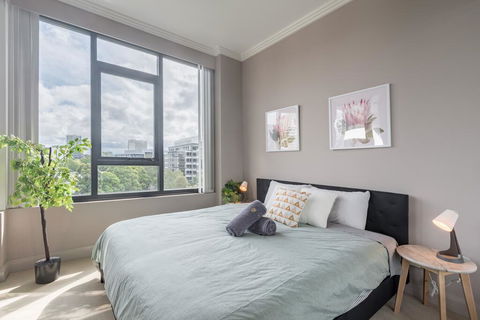 Olympic Park Near Qudos Bank Arena King Bed 1BR 1Bath Sleeps 6 Air-cond Parking - Australian Directory 0