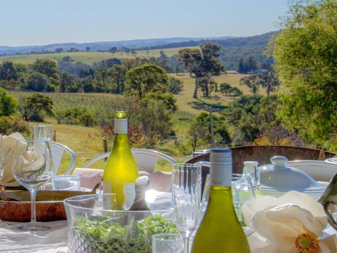 The Farmhouse - Grape Vines And Rolling Green Hills - Australian Directory 0