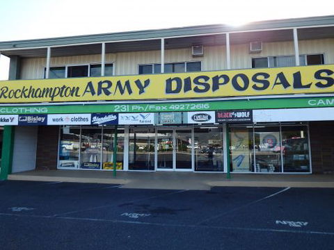 Rockhampton Army Disposals - Australian Directory 0