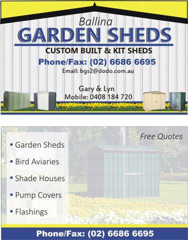 Ballina Garden Sheds - Australian Directory 0