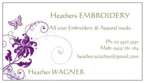 Heather’s Embroidery - Australian Directory 3