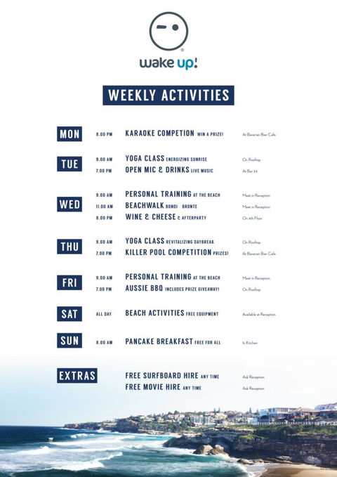 Wake Up! Bondi Beach - Australian Directory 1