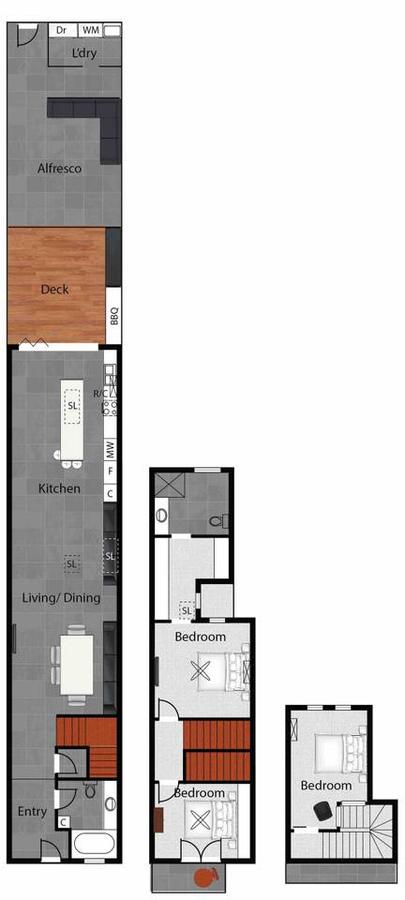 3 Storey Home Close Walk To Fox Studios SCG & City - Australian Directory 22
