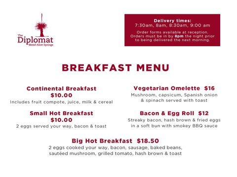 Diplomat Hotel Alice Springs - Australian Directory 40
