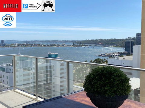 SKY GARDENS SUNSET RIVER VIEW NETFLIX WINE PARKING - Australian Directory 0