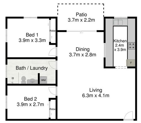 Spacious 2 Bedroom Beach Side Apartment - Close To Shopping Centre With Coles, Health Food Shop, Sushi, Pizza, Cafes, Hairdresse - Australian Directory 2