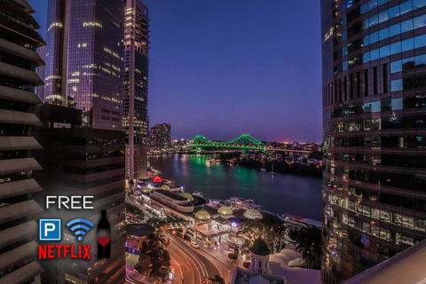 Story Bridge/River Views,  Pool, Gym, Netflix, Carpark - Australian Directory 0