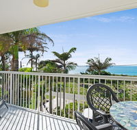 Views of Moreton Island from balcony at Beachside Haven Rickman Pde Woorim - Australian Directory