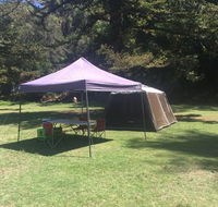Basin Ku-ring-gai Campsite Set Up - Australian Directory
