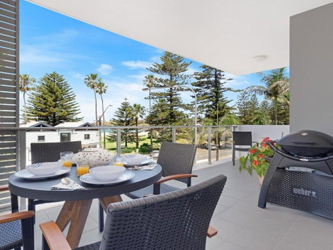 Bathers At The Beach - Across From Surf Beach - Australian Directory 0