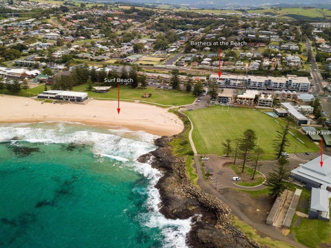 Bathers At The Beach - Across From Surf Beach - Australian Directory 3