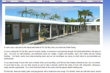 Sandcastle Motel Tin Can Bay with Australian Directory