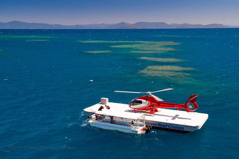 Scenic Helicopter Flight To Moore Reef And Return Snorkeling Cruise From Cairns - Australian Directory 4