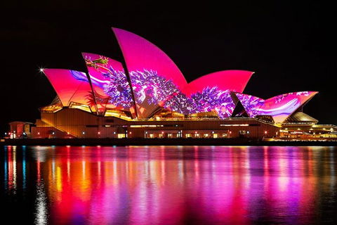 Vivid 90-Minute Sydney Harbour Small Group Catamaran Cruise - Australian Directory 1