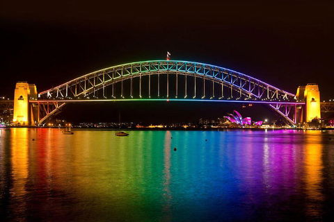 Vivid 90-Minute Sydney Harbour Small Group Catamaran Cruise - Australian Directory 3