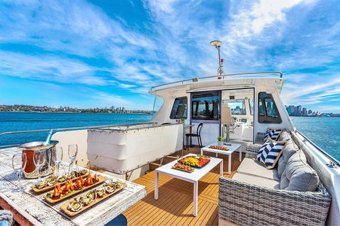 Vivid 90-Minute Sydney Harbour Intimate Catamaran Cruise With Canapes - Australian Directory 4