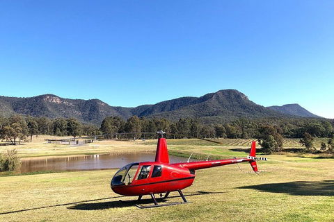 Private Helicopter Flight To Hunter Valley With A La Carte Lunch - For 2 - Australian Directory 2